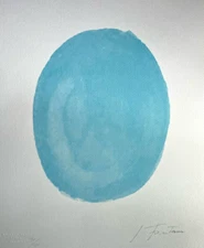 Lucio FONTANA Lithograph 1978 COA Original Signed In Pen Numbered In Pencil