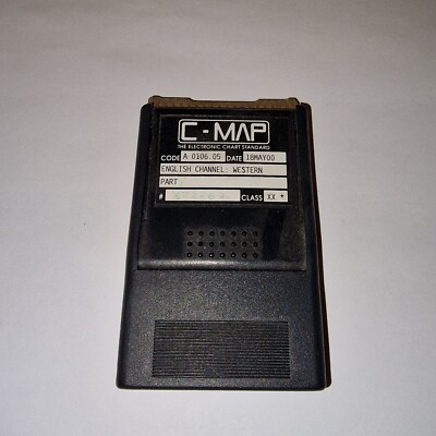 C-MAP Electronic Chart Cartridge LANGUISH CHANNEL WESTERN PART - RARE!
