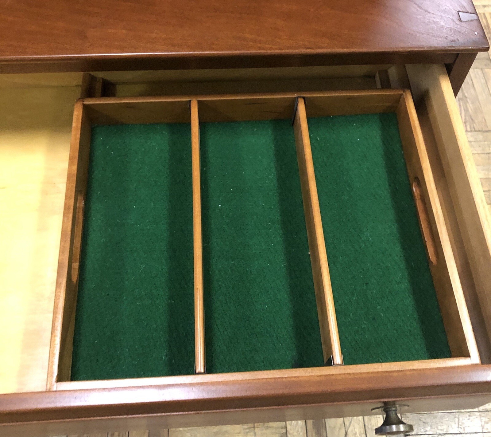 WILLETT Furniture Transitional Solid Wildwood Cherry Server/Buffet