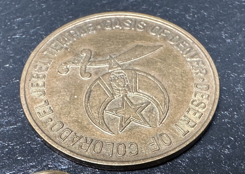 SHRINERS JEBEL TEMPLE DENVER, CO PINS, COIN & OTHER SHRINER PINS H355 - Picture 7 of 16