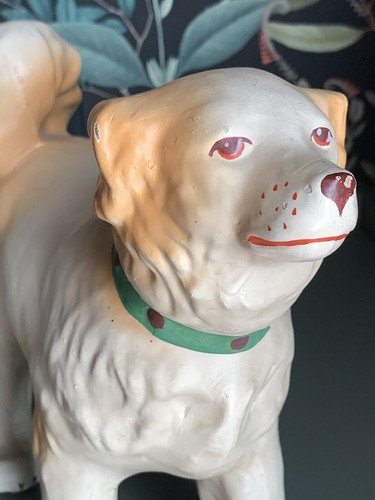 Rara bambola antica per cane sovietico pressata carta segata URSS 50 - Foto 6 di 17