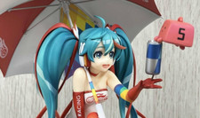 GOOD SMILE COMPANY Hatsune Miku Racing Miku 2016 ver. 1/8 Scale Figure Used JP