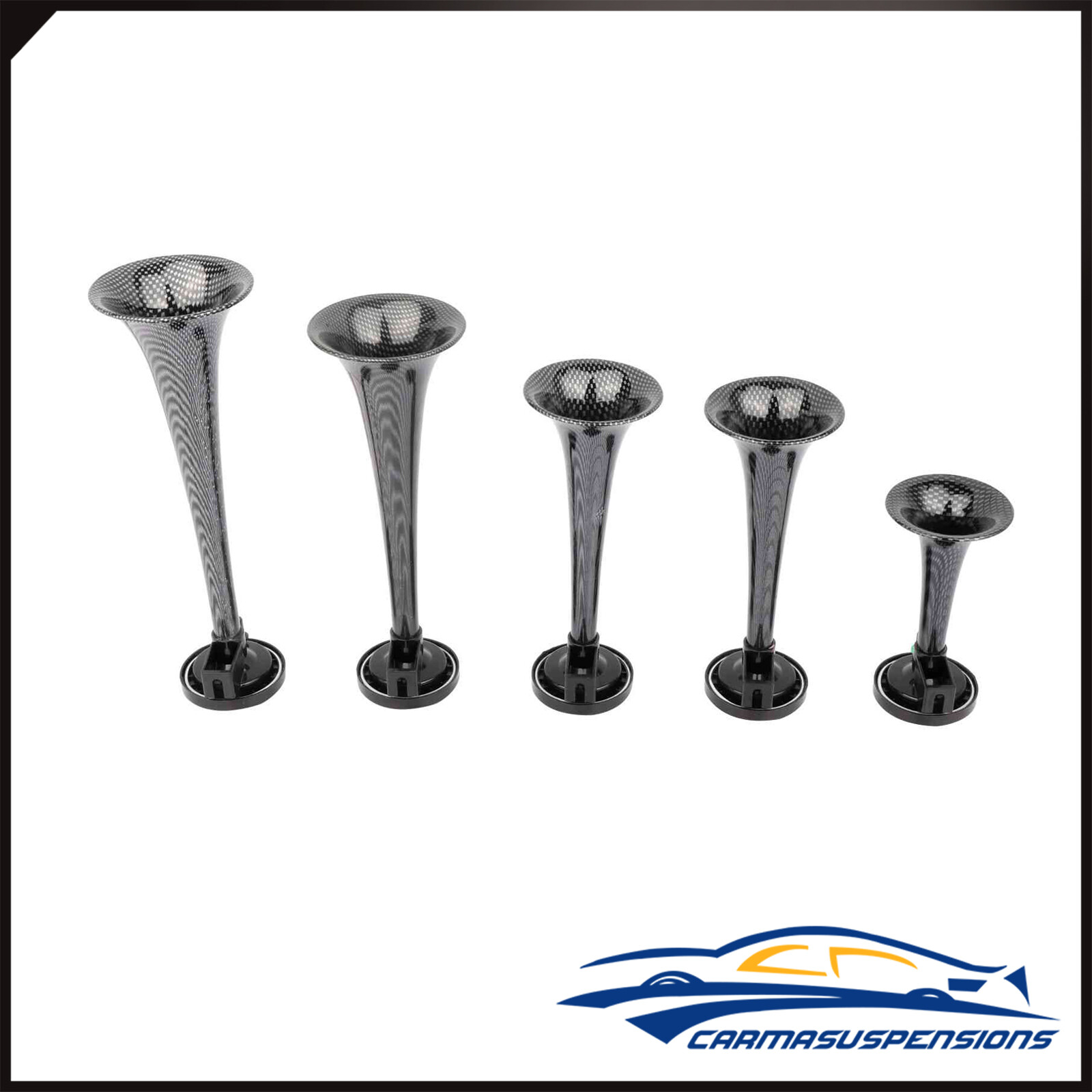 Loud Dixie Musical Horn 5 Gray Trumpet Train Air Horn For Car Truck