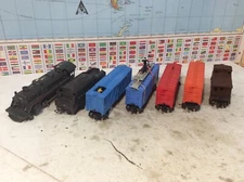 8141  Lionel - Steam Engine SET - 5 freight cars   027