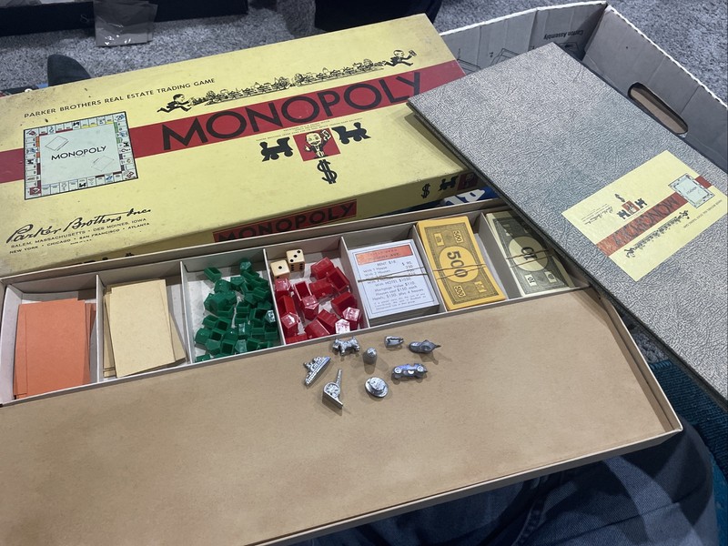 Vintage Monopoly Game, Complete, Very Good Condition, 1935/1946