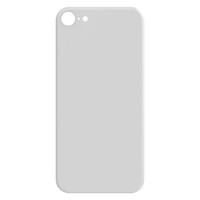 Clappio, Ersatz-RüCkseitenglas FüR Iphone Se 2020 Und Iphone 8, Silber