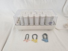 Vintage Boots CS-20 Rollers Curlers with Clips Working PAT Tested