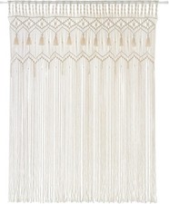 ono re ain Lar Boho Woven Wall Hanging Window ains