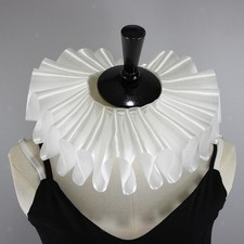 Victorian Renaissance Neck Ruffle Collar Elizabethan Cosplay Faux Collar Clown