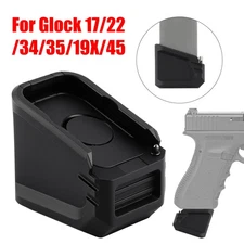 Enhanced Added Weight Magazine Base Plate for Gen 2-5 Glock 17/22/34/35/19X/45