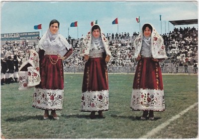OSILO - SASSARI - SARDINIAN COSTUMES - TRAVEL -57762-
