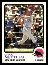 1973 Topps #498 Graig Nettles New York Yankees NO RESERVE! EX-EXMINT+