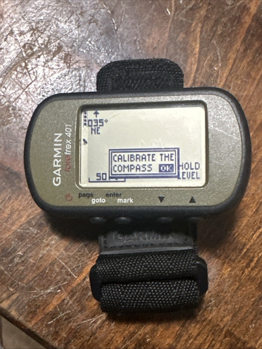 Garmin Foretrex 401 Wrist GPS Hiking Or Military | eBay