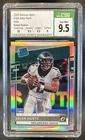 2020 Panini Donruss Optic Jalen Hurts #164 Holo Rated Rookie Eagles CSG 9.5
