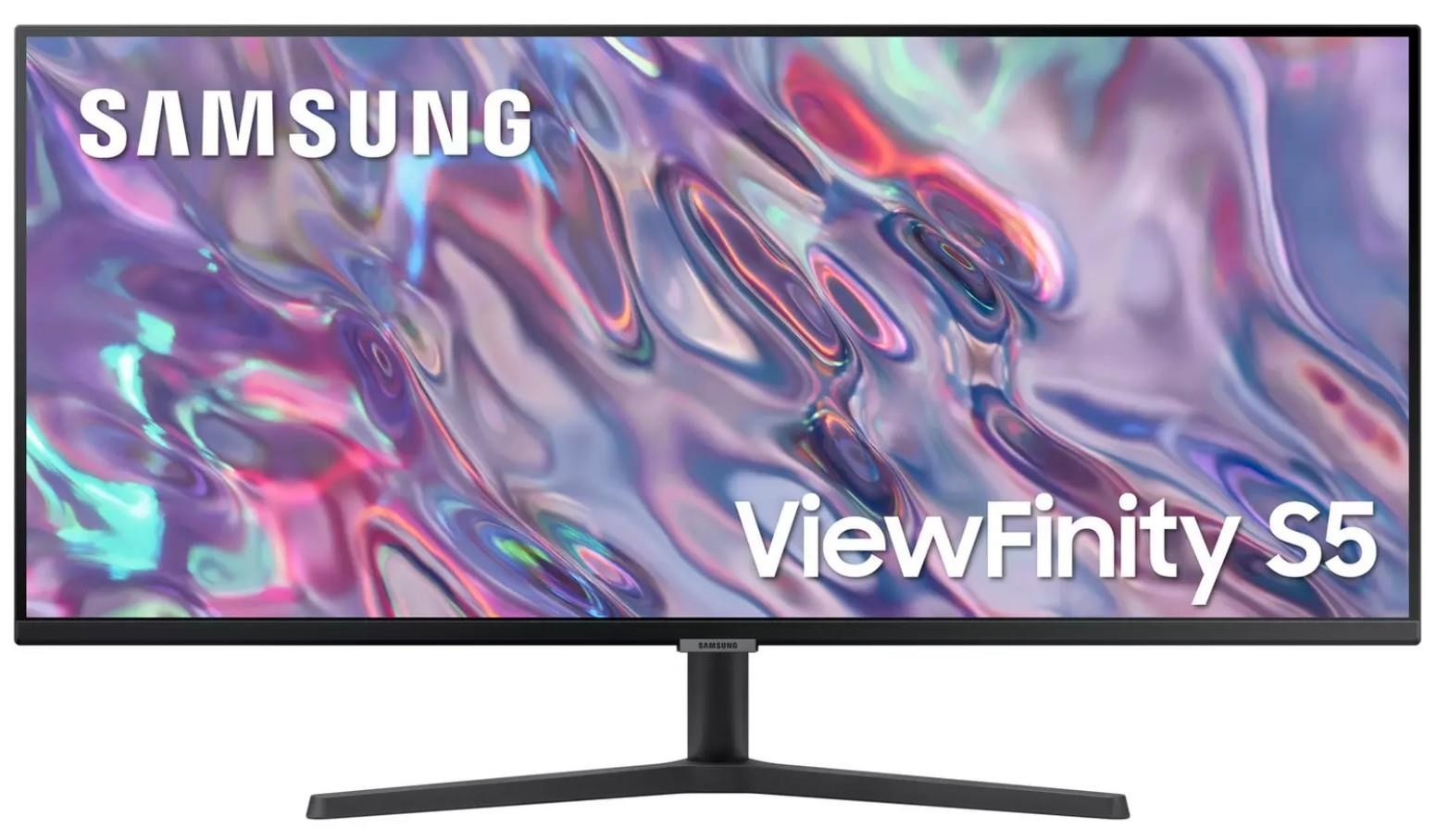 Samsung ViewFinity S5 34"" Ultra Wide HD Monitor LS34C500GAUXXU LED 75Hz 1440p