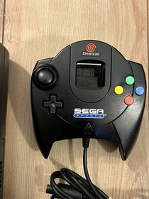 Sega Dreamcast Sega Sports Edition Black Console w/ Controller Cables Tested