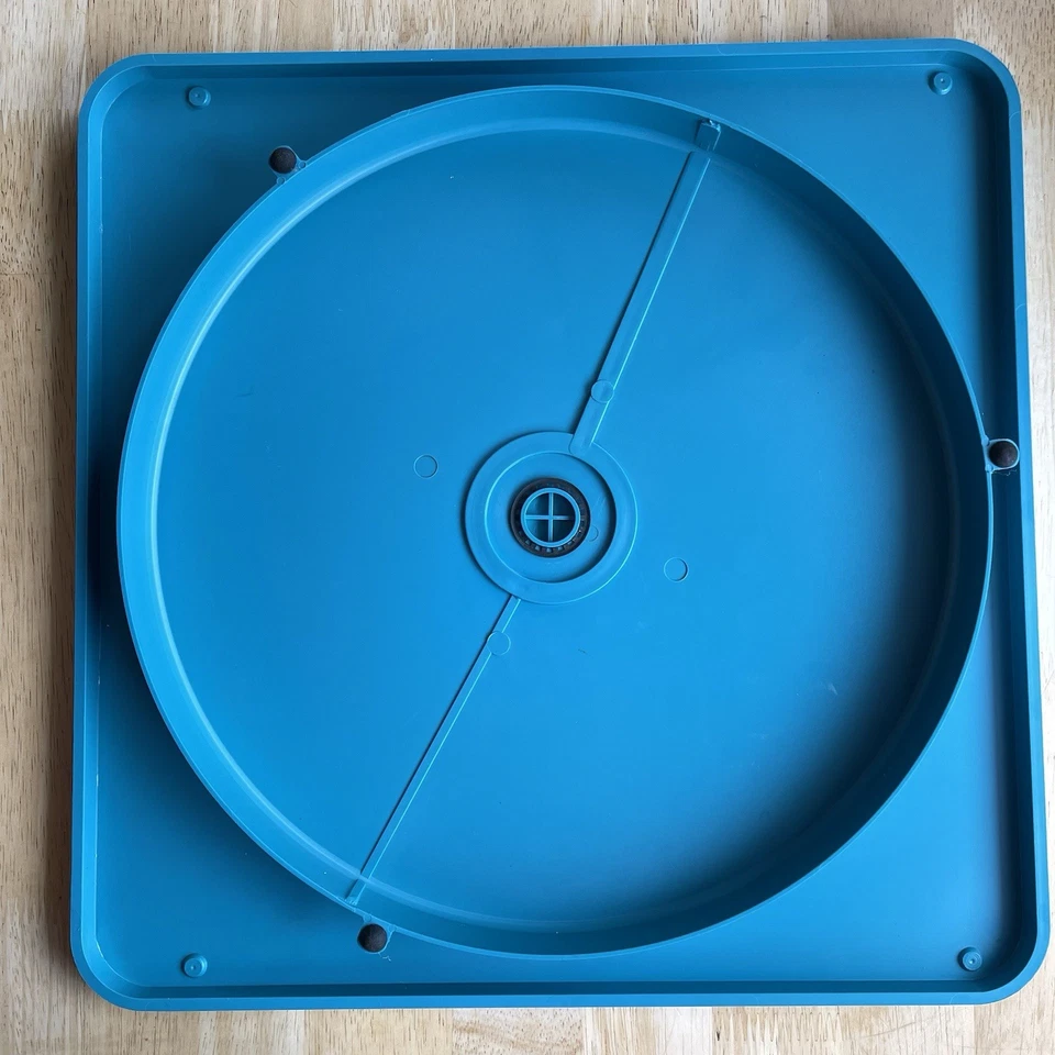 Vintage 1977 Scrabble Deluxe Edition Turntable Complete Selchow & Righter USA - Image 3 of 4