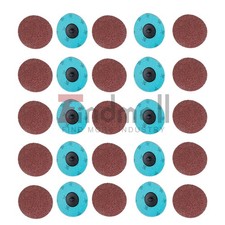 25PCS 3 inch 36 Grit Aluminum Oxide Die Grinder Sanding Grinding Disc