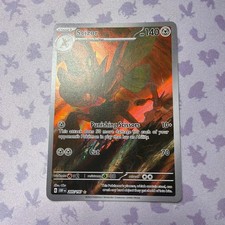 Pokémon TCG Scizor 205/197 Sv03: Obsidian Flames Holo Illustration Rare