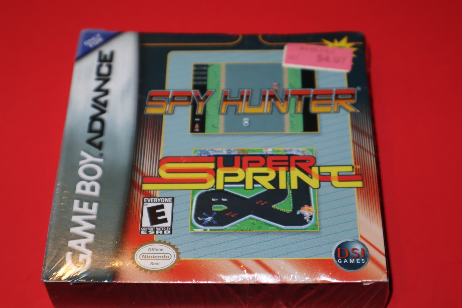 SPY HUNTER & SUPER SPRINT FOR NINTENDO GAME BOY ADVANCE GBA BRAND NEW & SEALED!!