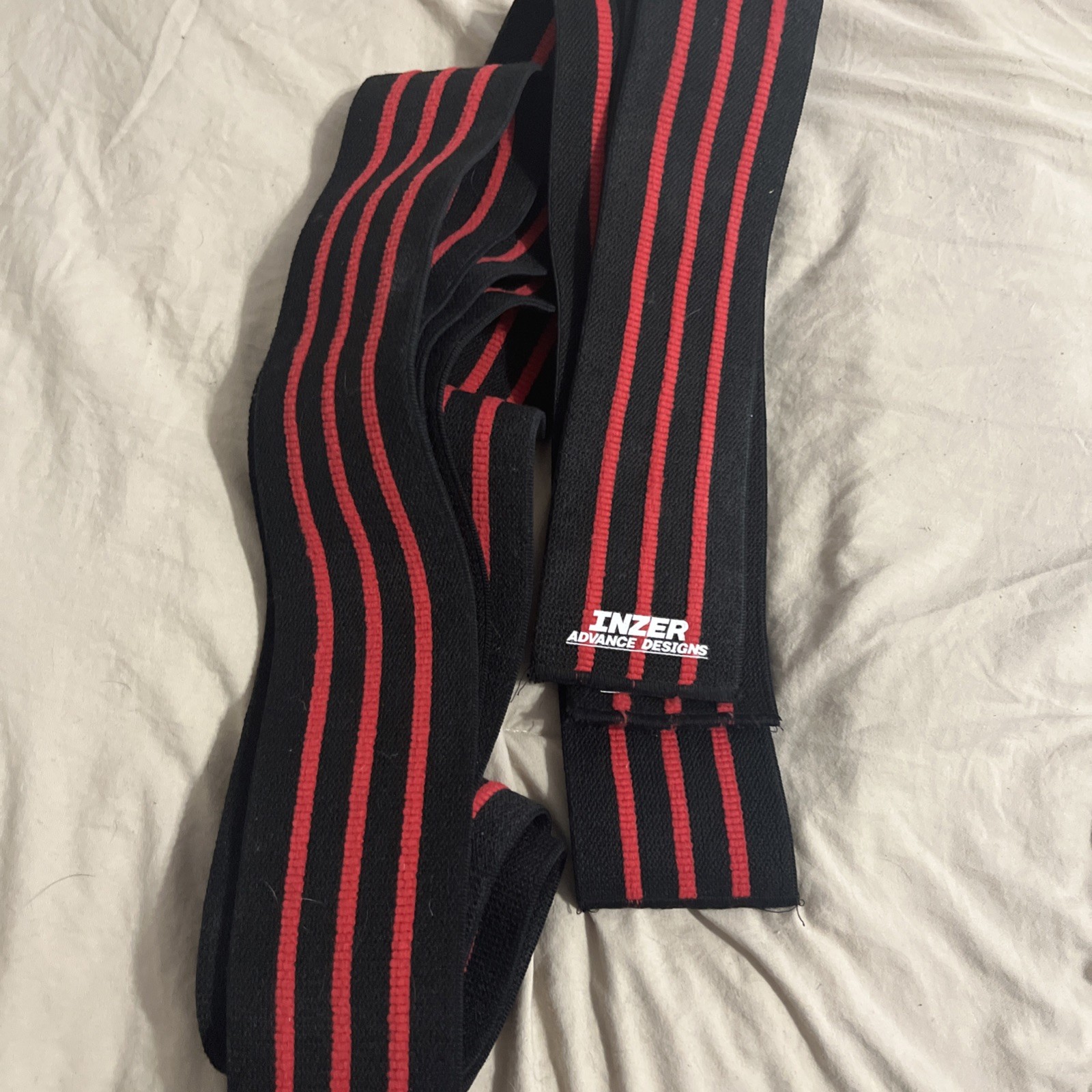 INZER Iron Z Wrist Wraps (Pair) Powerlifting - Long 36"