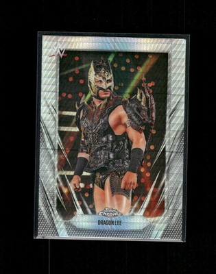 2026 Topps Chrome WWE Dragon Lee #155 Prism Refractor