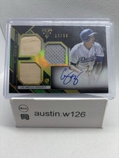 Corey Seager RC Auto 2016 Topps Triple Threads Rookie Future Phenom /50 RFP-CS