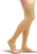 Medical Compression Stockings, 20-30 Mmhg Support, Women & Men Thigh Length Hose