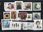 Lot # 205  Canada  14 Timbres On and Off Paper