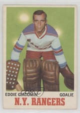 1970-71 O-Pee-Chee Ed Giacomin #68 HOF 0ll