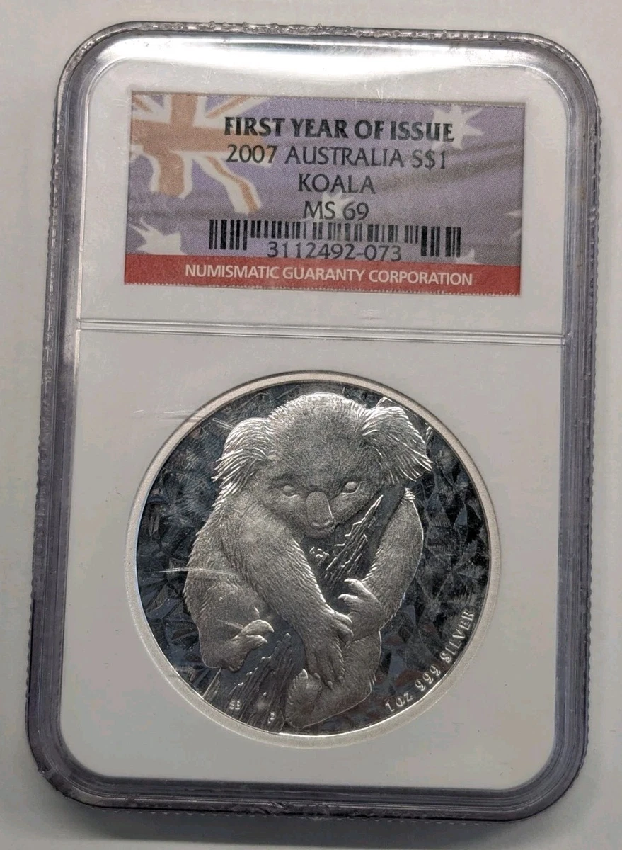 Australian Koala Grade MS 69 Silver Bullion Coins for sale | eBay