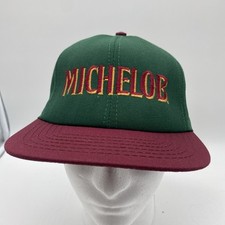 Vtg Michelob Beer Snapback Hat USA Made Adjustable Cap Stylemaster NWOT USA