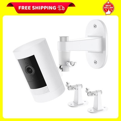 2Pack Ring Camera Wall Mount for Ring Stick up Cam & Ring Outdoor Cam Plus, 360