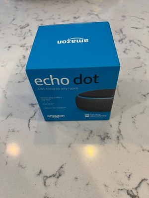 Amazon Echo Dot (3rd Generation) Smart Speaker with Alexa - Charcoal