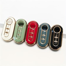 Fiat Key Fob Cover Fiat 500 Panda Bravo Punto Stilo Lancia Car Case 3 Button Fiat Key Fob Cover Fiat 500 Panda Bravo Punto Stilo Lancia Car Case 3 Button