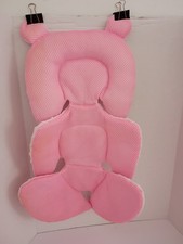 Newborn Baby Infant Car Seat Cushion Insert Soft Body Head Support Cushion Pink