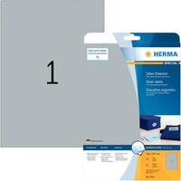 2-40X Herma Silberfarbene Folien-Etiketten Special, 210 X 297 Mm Bis 13% Rabatt