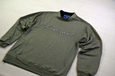 Champion Pullover Vintage Sweater Shirt Jumper Apparel Casual Spellout Gr. M