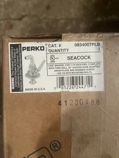 Perko Seacock W/Curved Tp 1 1/4In 0834007PLB