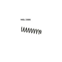 Fahrwerksfeder SKF Vkdl 33085 FüR Renault, Hinterachse