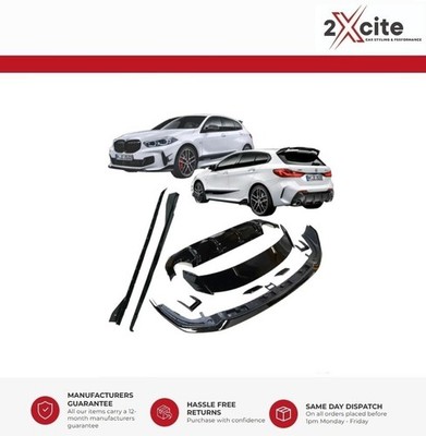 BMW 1ER F40 2019-2022 M PERFORMANCE AERO KIT - GLÄNZEND SCHWARZ