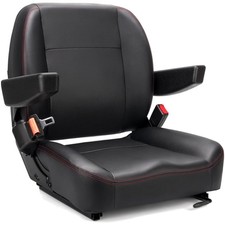 Reliable Backhoe Seat with Armrest and Safety Belt