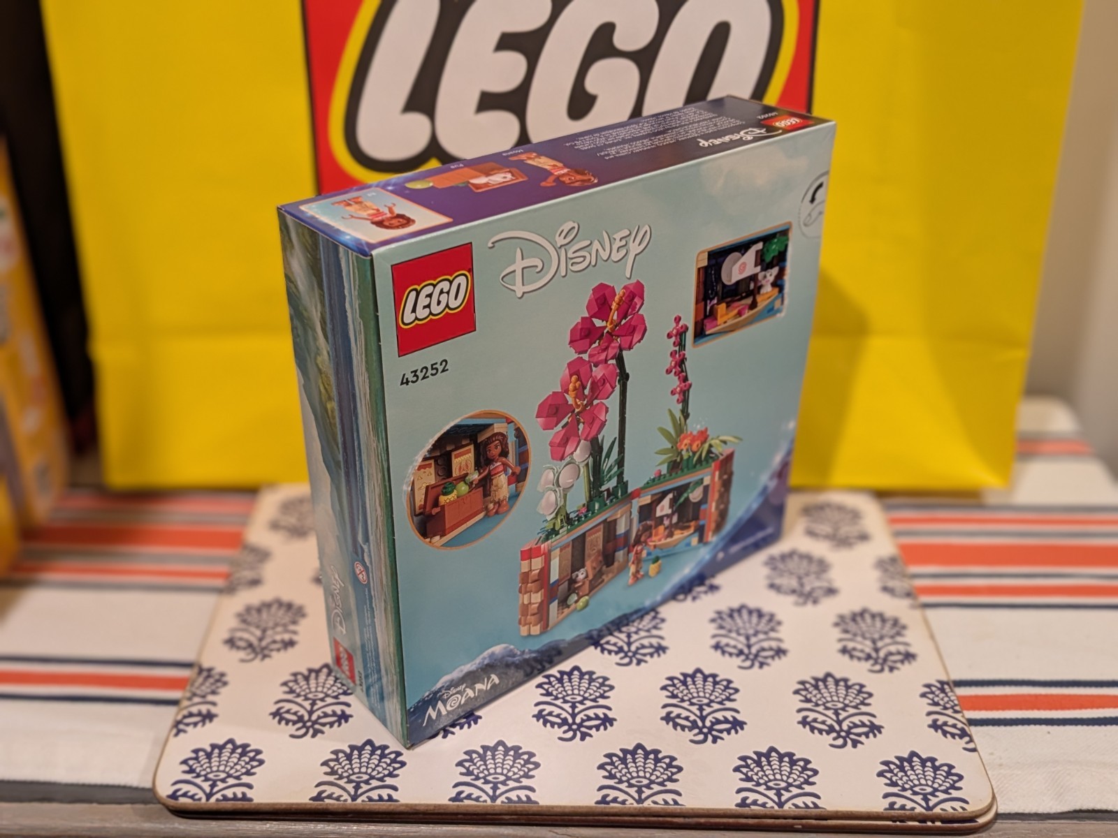 🌺 LEGO 43252 Moana's Flowerpot * Moana * Pua Pig * Disney Gift Collection Girls