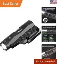 Rechargeable ML50 Rifle Flashlight - 2400 Lumens, Strobe & Tactical Modes