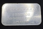 Engelhard Vintage 1 Troy oz .999 Silver Bar Low Reserve Fast Shipping