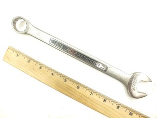 CRAFTSMAN TOOLS 13/16" COMBINATION WRENCH 12 POINT USA VA SAE 44702