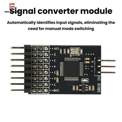 DC 3.3-16V SBUS to PWM 8-Channel Signal Converter Module for RC Model Receivers