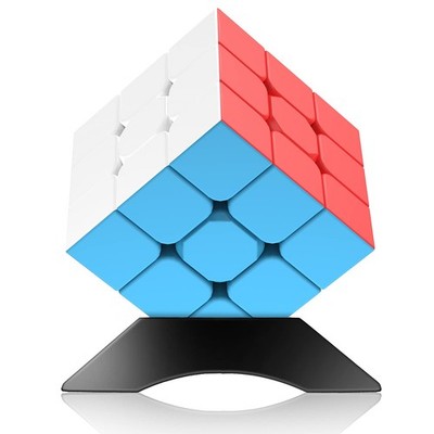 3x3 Speed Cube Stickerless with Stand & Tutorial: Problem-Solving Brain Tease...