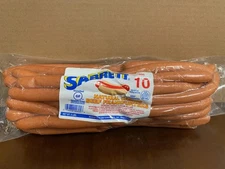 5Lb. package of Natural Casing Beef Sabrett Frankfurters