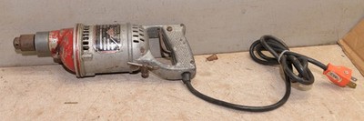 Rare antique Millers Falls electric AC/DC drill early vintage collectible tool